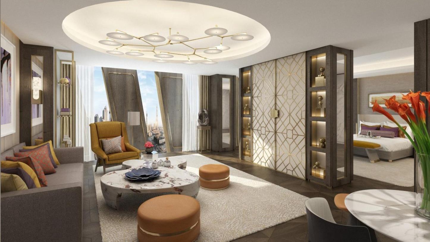 Mandarin Oriental Downtown, Dubai Exterior foto