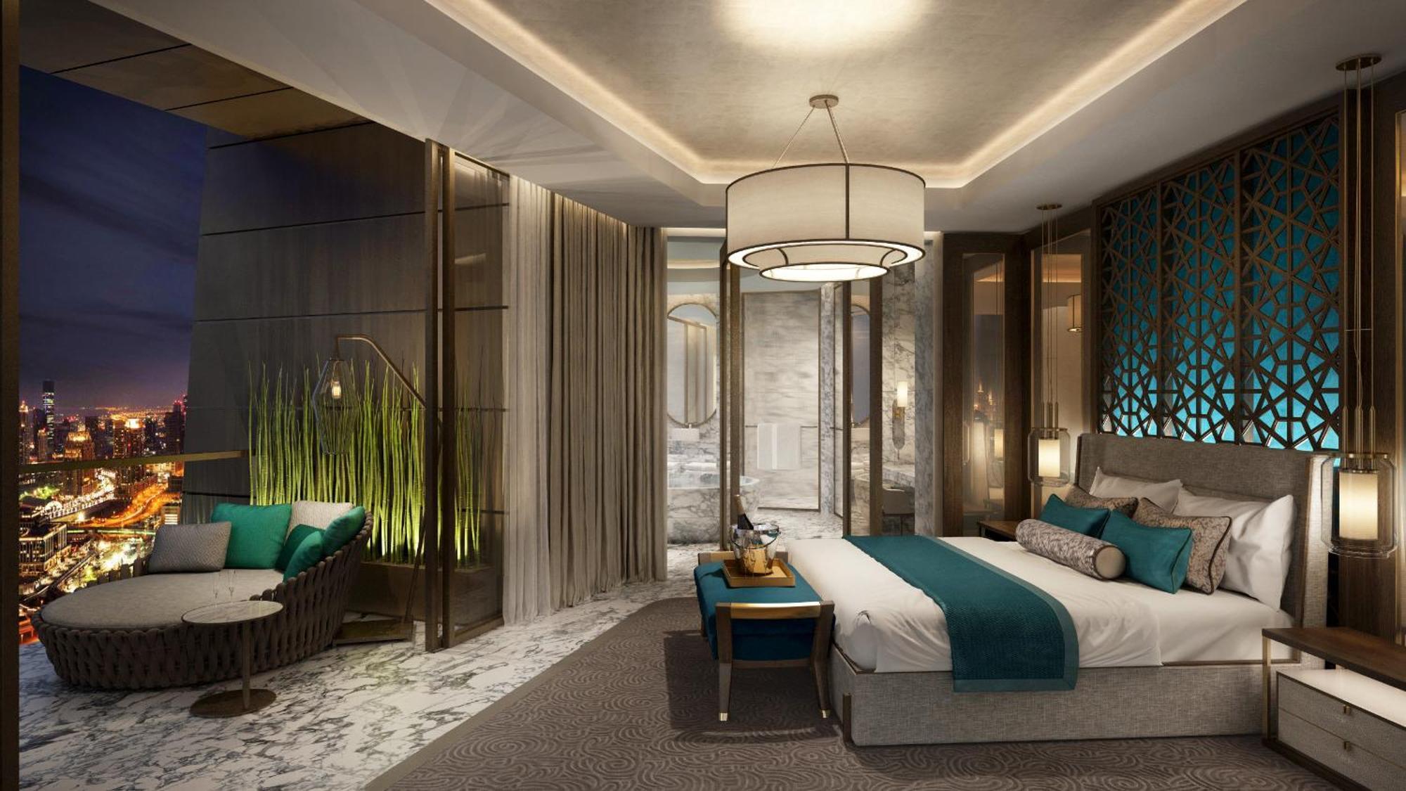 Mandarin Oriental Downtown, Dubai Exterior foto