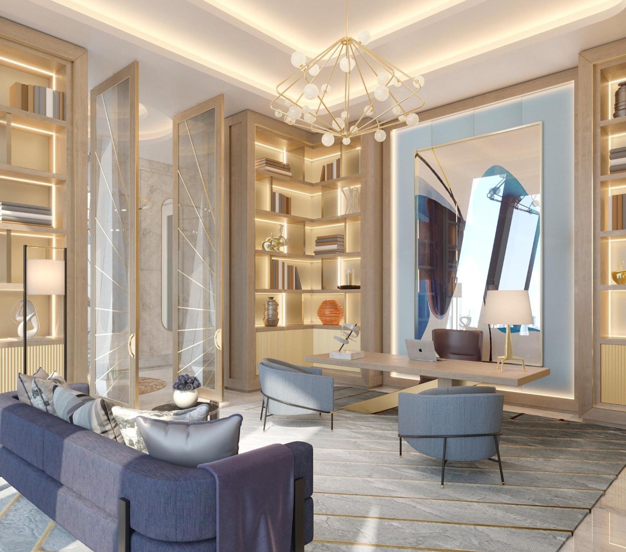 Mandarin Oriental Downtown, Dubai Exterior foto